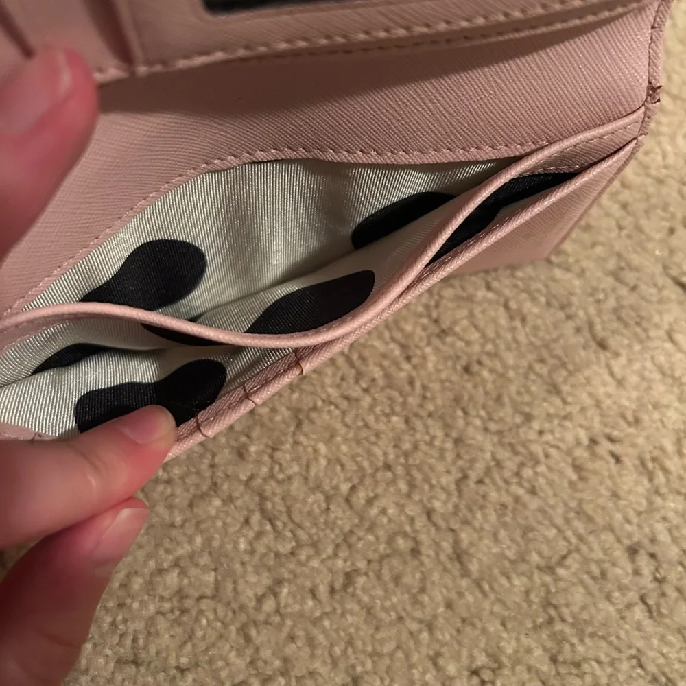 Kate Spade Light Pink Snap Wallet